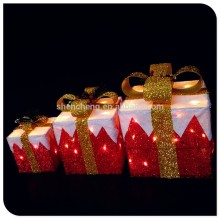 led decoration light holiday Christmas lights - gift box