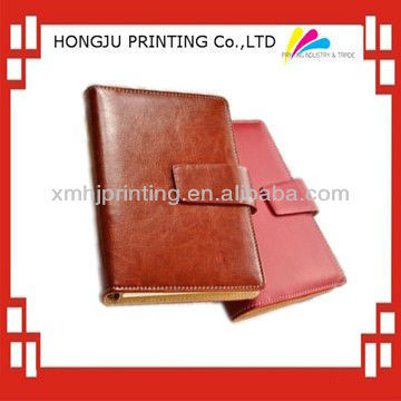 high quality colorfull leather diaries with locks