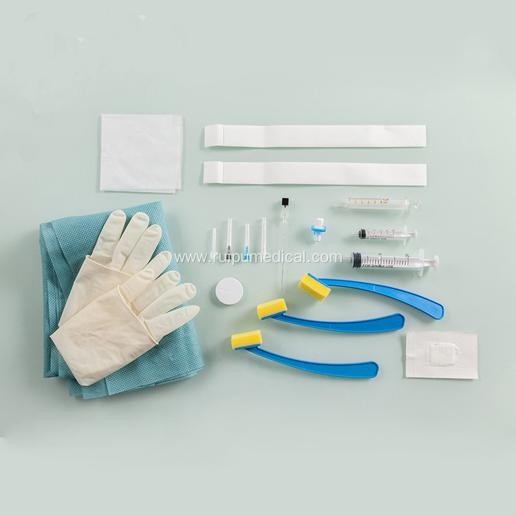 Medical Disposable Sterile Tracheostomy Set CE Approved