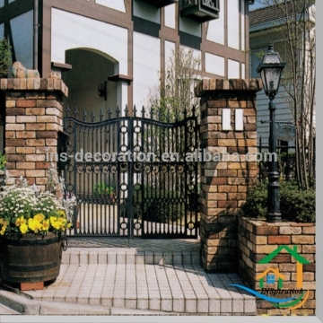 Outdoor faux artificial brick