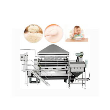 Haitel Nutritional Powder Processing Line: Baby Food Machinery and Oats Rolled Flakes Machine