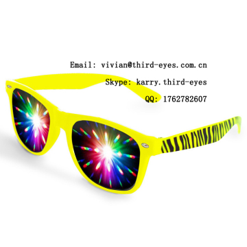 Plastic fireworks glasses