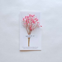 Flower Design Paper Gift Cards