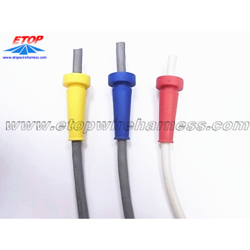 Strain relief molded for cables