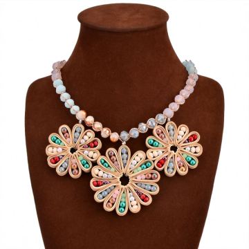 Latest Wholesale top quality alloy necklace for woman wholesale