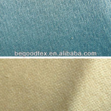 Flame retardant polyester double-face satin fabric