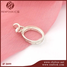 Renfook handmade silver jewellery silver amber pendant