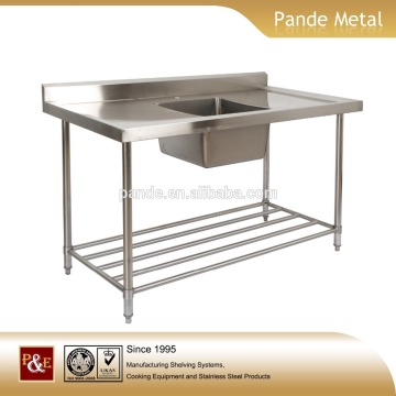 Guangzhou Supllier Stainless Steel kitchen corner benches