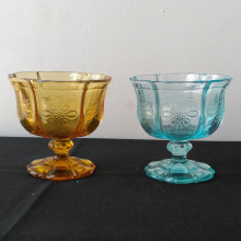 Classic Ice Cream Bowls with Unique Chinese Knot Design