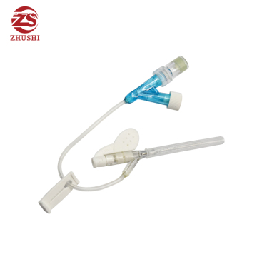Closed Intravenous catheter with needle