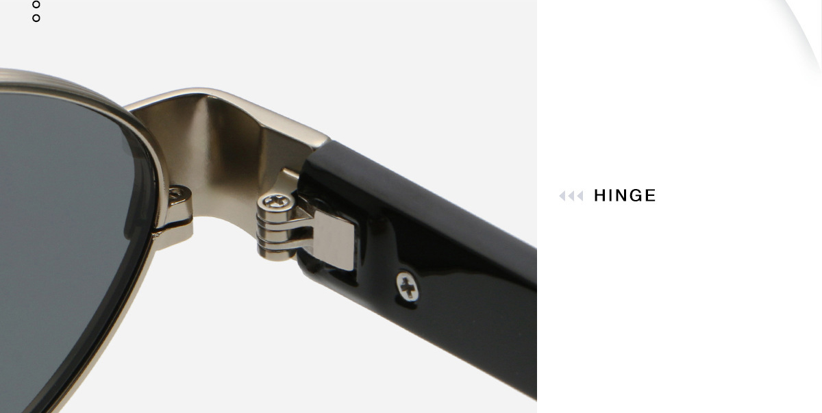 Wholesale Oval Metal and PC Sunglasses ME2175-Hinge Wholesale Oval Metal and PC Sunglasses ME2175-Hinge
