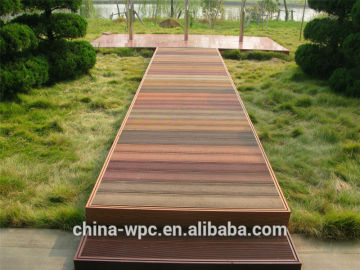 outdoor wpc composite laminated wooden floor