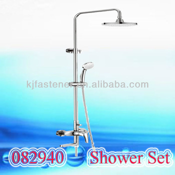 Bathroom brass shower kit set