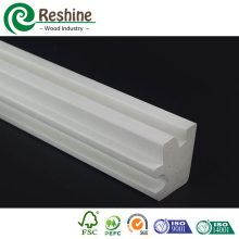 White Color PVC Interior Exterior Decorative Moulding