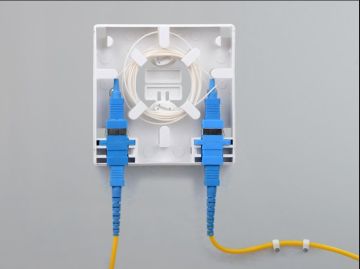 Indoor ABS Fiber Faceplate/86 Fiber Box