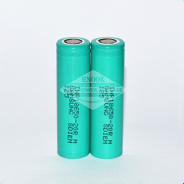 Samsung 20R rechargeable battery for e-cigs electric bike