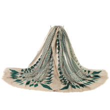 Ethnic Pattern New Trendy Fringed Wrap Shawl Scarf