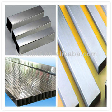 welded stainless square rectangular steel tubes