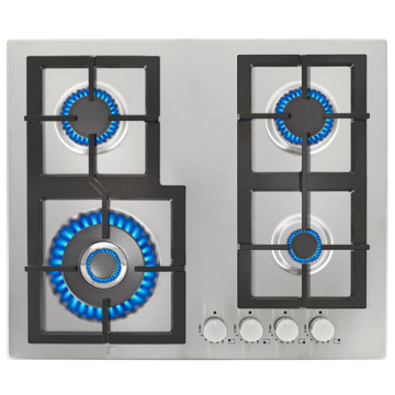 Estufa de cocina teka acero inoxidable