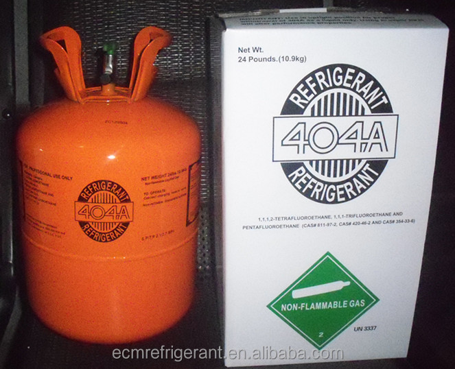 refrigerant gas r404a cool gas refrigerant gas with cylinder CE/DOT EU in hydrocarbon and derivatives