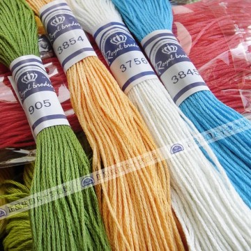 100% cotton threads of embroidery threads for sewing cotton threads