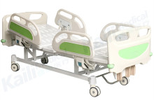 Three Function Adjustable Medical Manual Hospital Care Bed