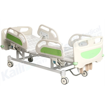 Three Function Adjustable Medical Manual Hospital Care Bed