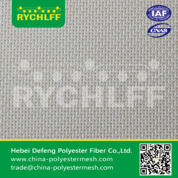 polyester Linear Screen plain fabric