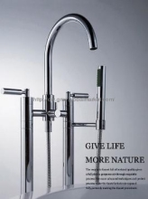 High Sanitary ware Floor Standing Bathub&Shower Faucet