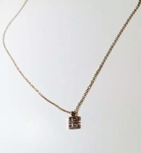 Fashion Necklace, Brass Pendant Necklace, PT8196