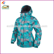 kids allover print ski jacket