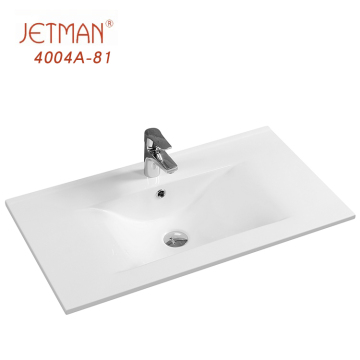 Wholesale bathroom square sanitary ceramic wash basin