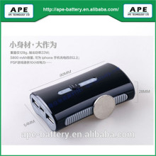 Popular dual usb power bank 5200mAh