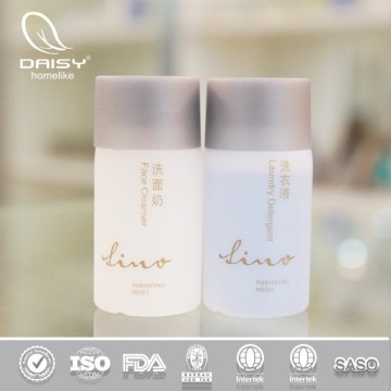 Personalized Mini Shampoo and Conditioner in Clear Bottle is Hotel Shampoo