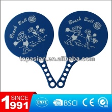 Plastic beach rackets paddle