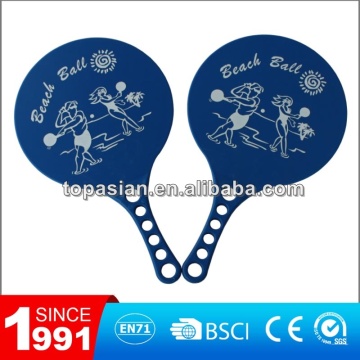 Plastic beach rackets paddle