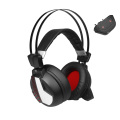 Auriculares inalámbricos para juegos con LED de 7.1 canales y 2.4Ghz