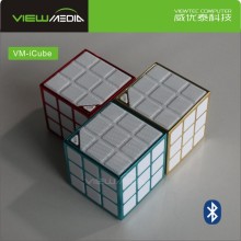 New product mini cube Bluetooth speaker led Bluetooth speaker 2016