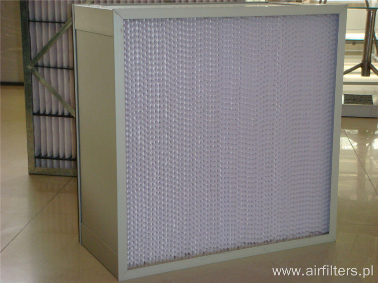 High Effective Air Filter With Partition