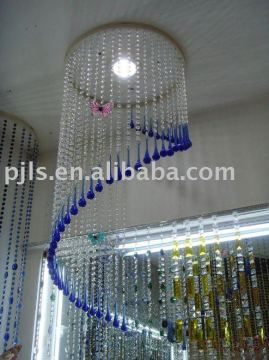 Crystal beads for lamp