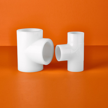 PVDF T-shaped Straight Tee Fitting
