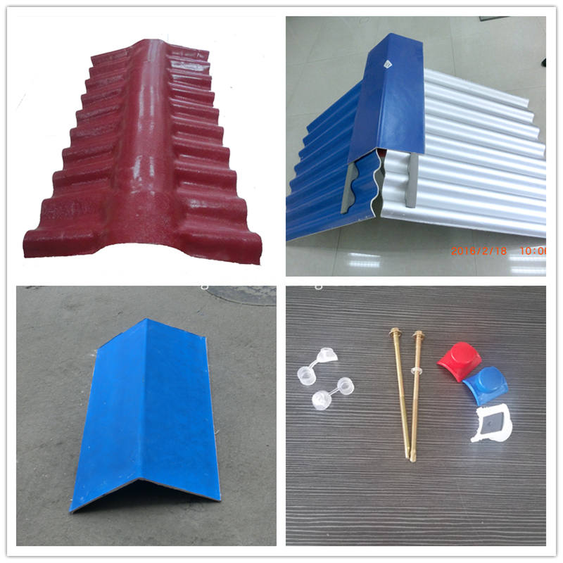 Typhoon Proof Fiber Glass MgO Roofing Tile