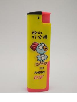 8.05cm Cheap Custom Smoking Piezo Engraving Lamp Lighter