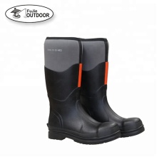 Waterproof Neoprene Steel Toe Rain Boots for Men