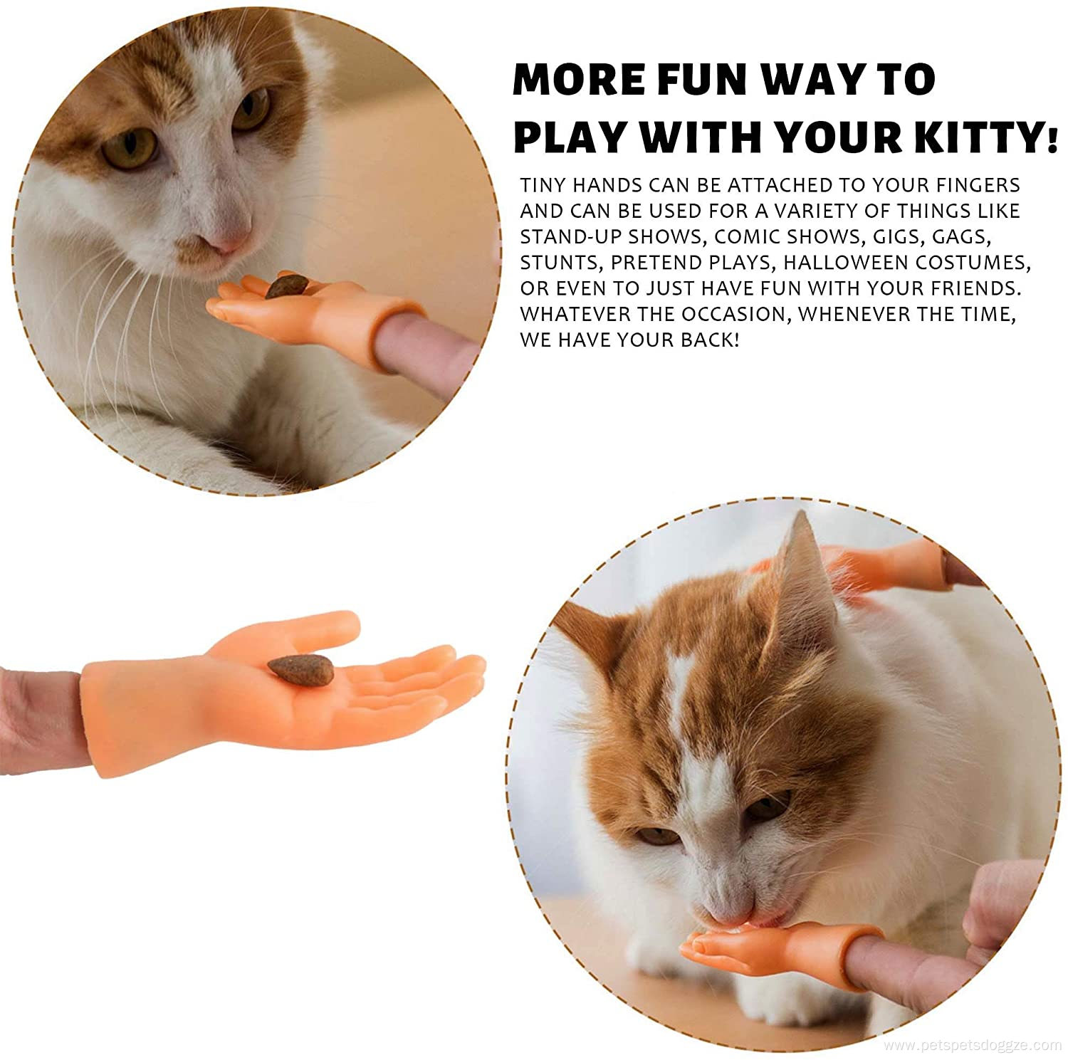 Cat Toy Set Feather Teaser Wand Mouse toy