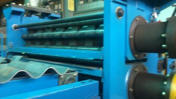 Corruagted Web H Beam Welding Line Corrugated Web Forming Machine