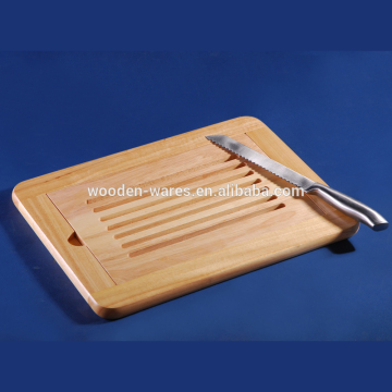 Wooden bread cutter