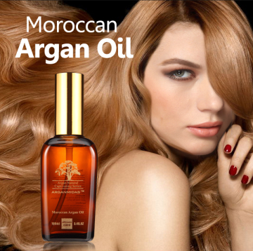 Arganmidas bio argan oil 100% for hair care and face care and hair treatment