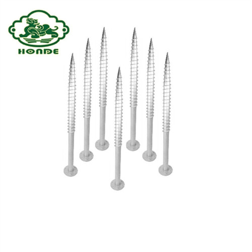 Yayasan Galvanized Ground Screw