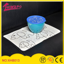 Wholesale High Heat Resistance Dinner Restaurant Silicone Place Mat Pad